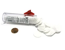 Koplow Games Set of 50 7/8" Easy Stacking Plastic Mini Playing Poker Chips - 