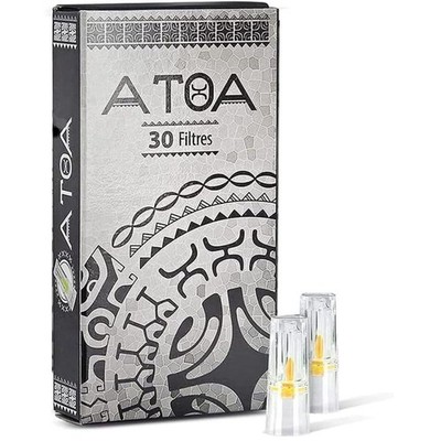 Schachteln mit 30 Zigarettenfiltern Anti-Teer Atoa kompatibel klassisch und 100er Jahre