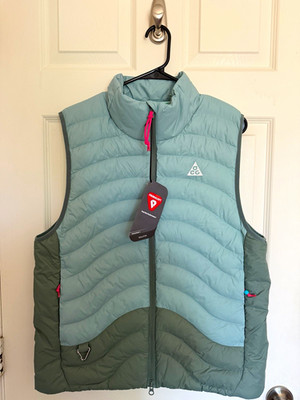 Nike ACG Primaloft Therma-Fit Lava Flow Vest Men's S Green/Blue HV0605-017