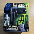 Star Wars POTF Deluxe Snowtrooper with E-Web Heavy Repeating Blaster BRAND NEW