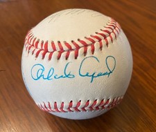 Multi Signed Baseball - HOF's-Cepeda-Spahn-Mathews-Stargell-Appling+++