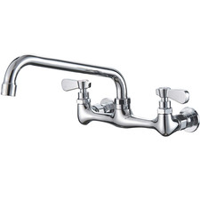 Kitchen Sink Faucet Wall Mounted 8 Centers 8 Adjustable Centers 1/2 Female