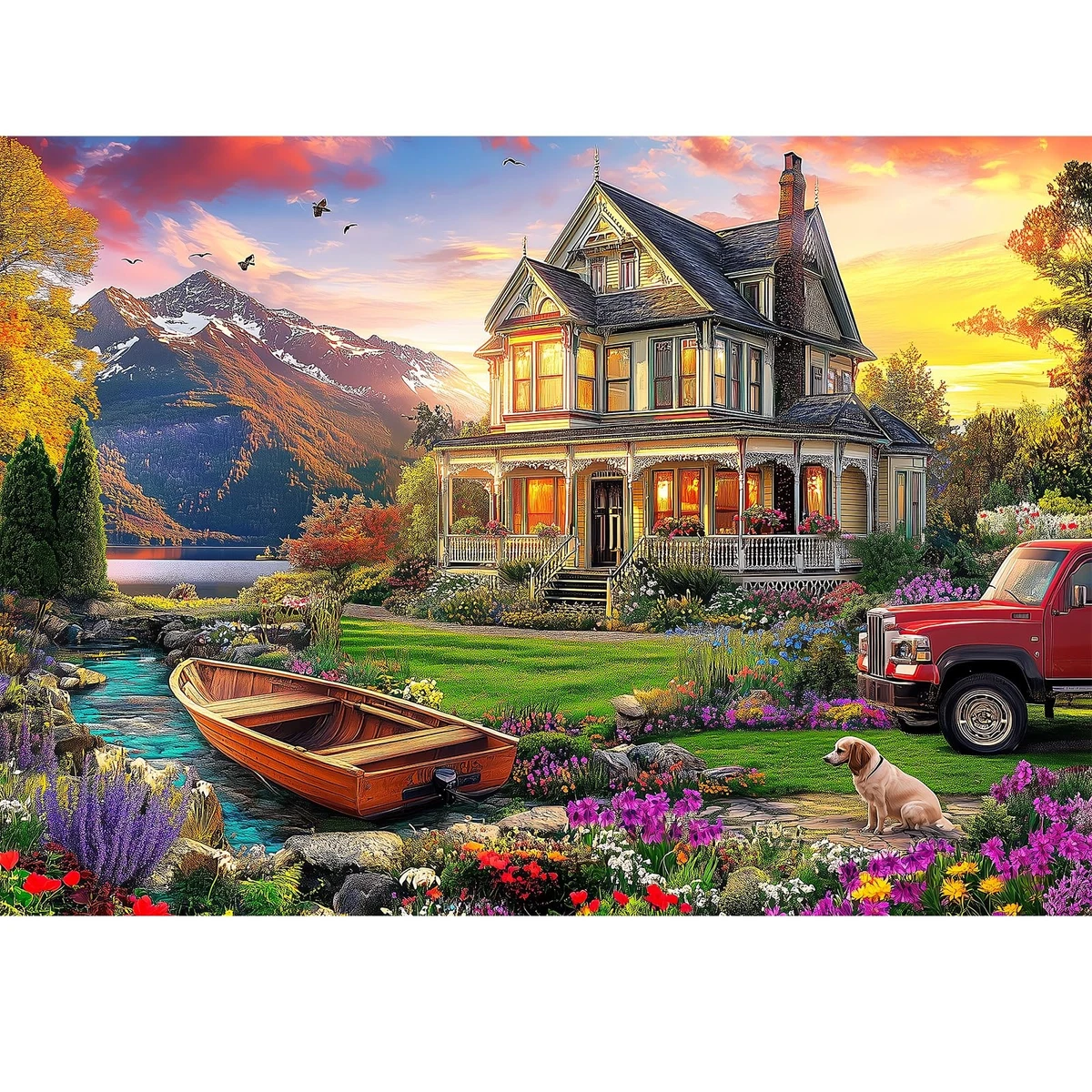 Yellow Landscapes Puzzles for sale | eBay