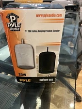 Pyle Audio 5” 70v 20 Watt Pendant Speaker White