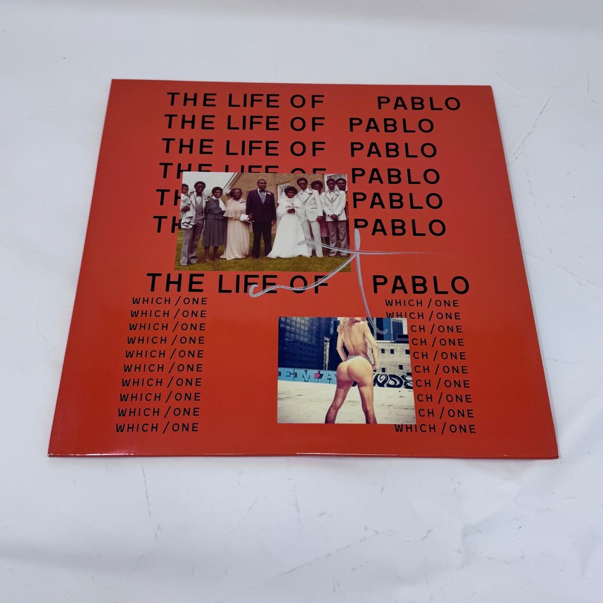 C*M様 The Life of Pablo レコード Kanye West Signed Autograph The Life of Pablo Vinyl Record Album