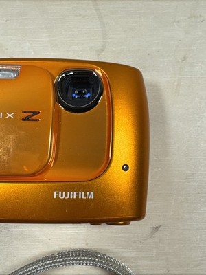 FUJIFILM FinePix Z30 Orange Digital Camera With Battery- No