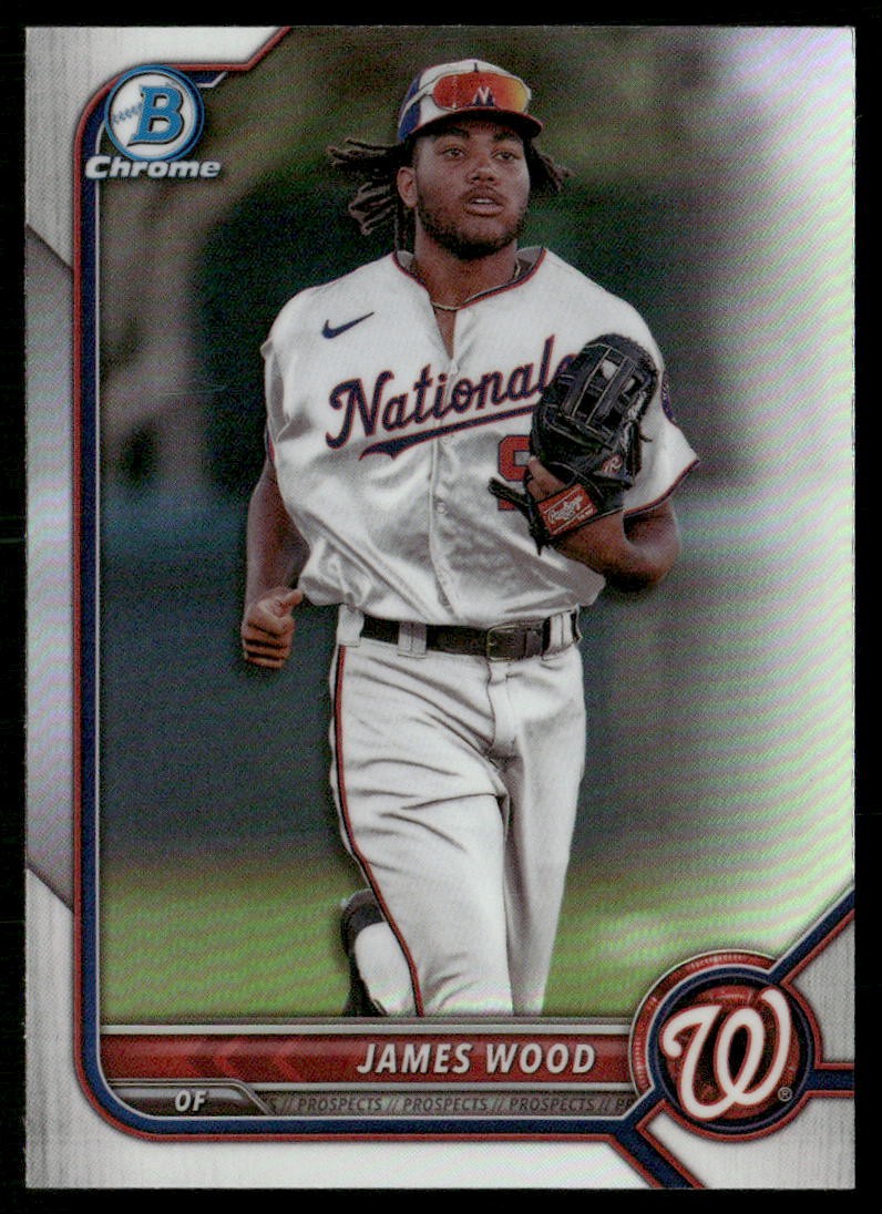 2022 Bowman Draft #BDC-171 James Wood Chrome Refractor