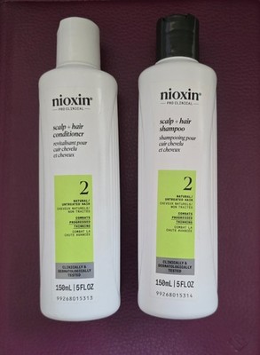 Nioxin System #1 Duo Set (Scalp + Hair Shampoo and  Conditioner), 5 FL oz each