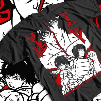 Baki Vs Kengan Ashura Anime Unisex Manga T-Shirt Gift For Friends