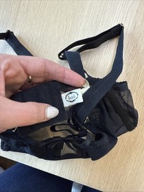 Bordelle Mari Longline Bodice Black Gold Hardware  SS Xx1387