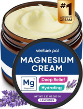 Magnesium Lotion, Topical Magnesium Cream for Sleep, Leg Cramps Pain, Muscle R