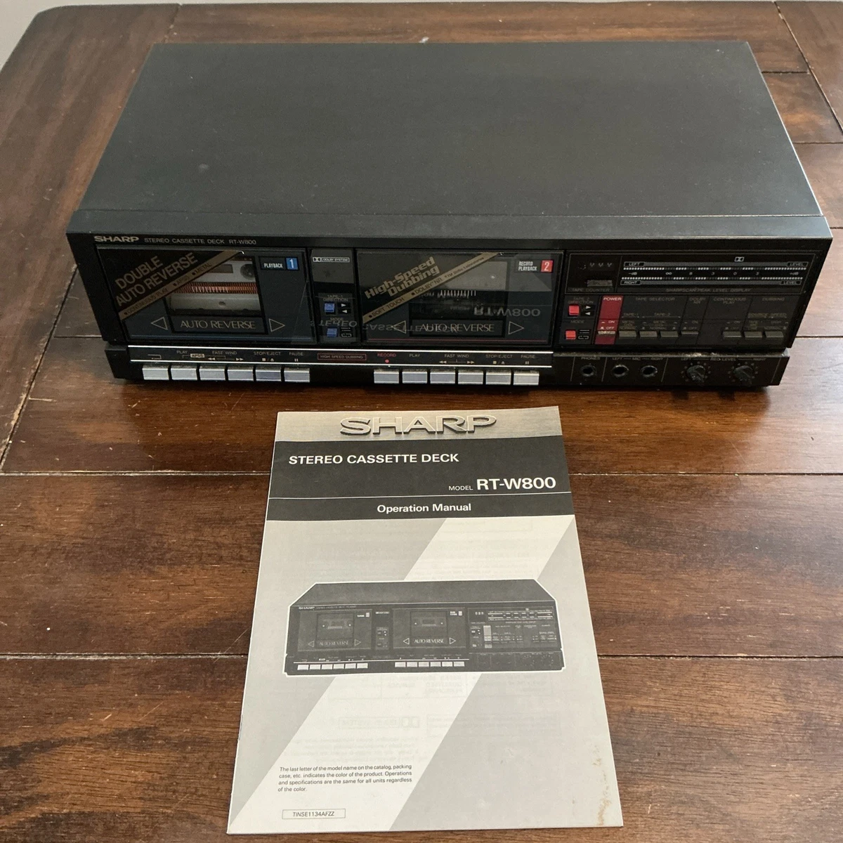 Sharp Home Audio Cassette Tape Deck for sale - eBay