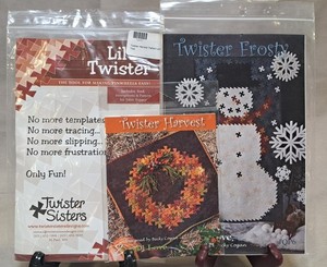 Lil Twister Pinwheel Making Tool Need'l Love Harvest Quilt Frosty Patterns 3