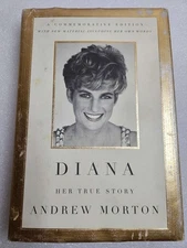 Andrew Morton DIANA Her True Story In Her Own Words Commemorative Hardcover Used