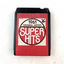 1961 Original Artists Super Hits 8-Track Tape 1978 Gusto Country
