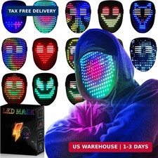 MEGOO Led Light up Mask with Gesture Sensing,Boys Toys Gifts for Kids