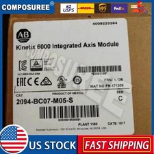 New AB Kinetix 6000 Integrated Axis Module 2094-BC07-M05-S US Free Tax