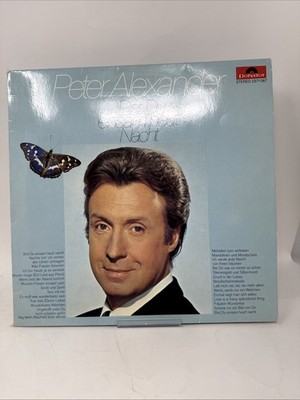 Peter Alexander Bist Du einsam Heut' Nacht Vinyl Record LP VG