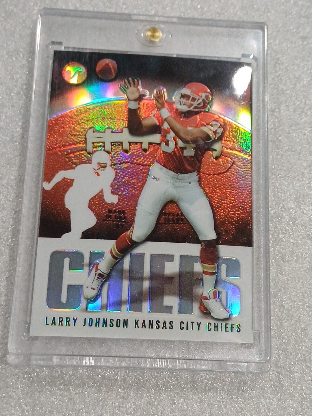 2003 Topps Pristine - Larry Johnson #111 Refractor /1449 (RC) Kansas City Chiefs