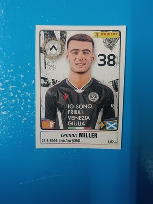 Panini 2025-2026 Footballers Figures New N 476 Lennon Miller Udinese