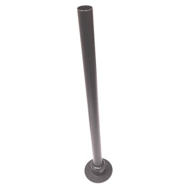 Ergotron 20-137-200 DS100 Mounting Pole, Black, Length: 28'', With Base
