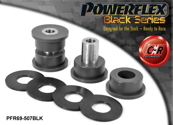 PFR69-507BLK Powerflex Black Hinterachse Querlenker Lagerbuchsen Hinten-image