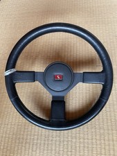 Nissan Skyline R30 Iron Mask OEM Leather Steering Wheel 1985 JDM