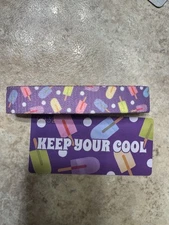 RARE ZOX **KEEP YOUR COOL** SILVER Single Med Wristband w/Card #932 New!