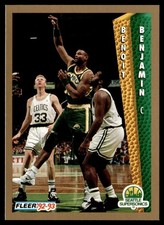 1992-93 Fleer Benoit Benjamin Seattle SuperSonics #209