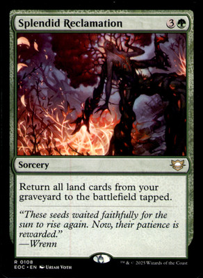 Splendid Reclamation R Commander: Edge of Eternities 108 NM