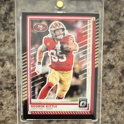 2021 Panini Donruss Optic George Kittle 49ers Black Pandora 20/25