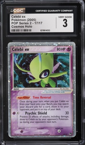 Celebi ex graded CGC 3 for sale on eBay