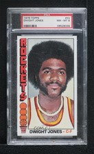 1976-77 Topps Dwight Jones #33 PSA 8 0y8e