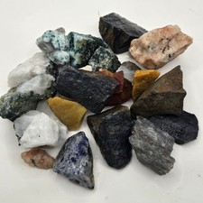India Mix - 1 LB Rough Rocks for Tumbling - Bulk Wholesale