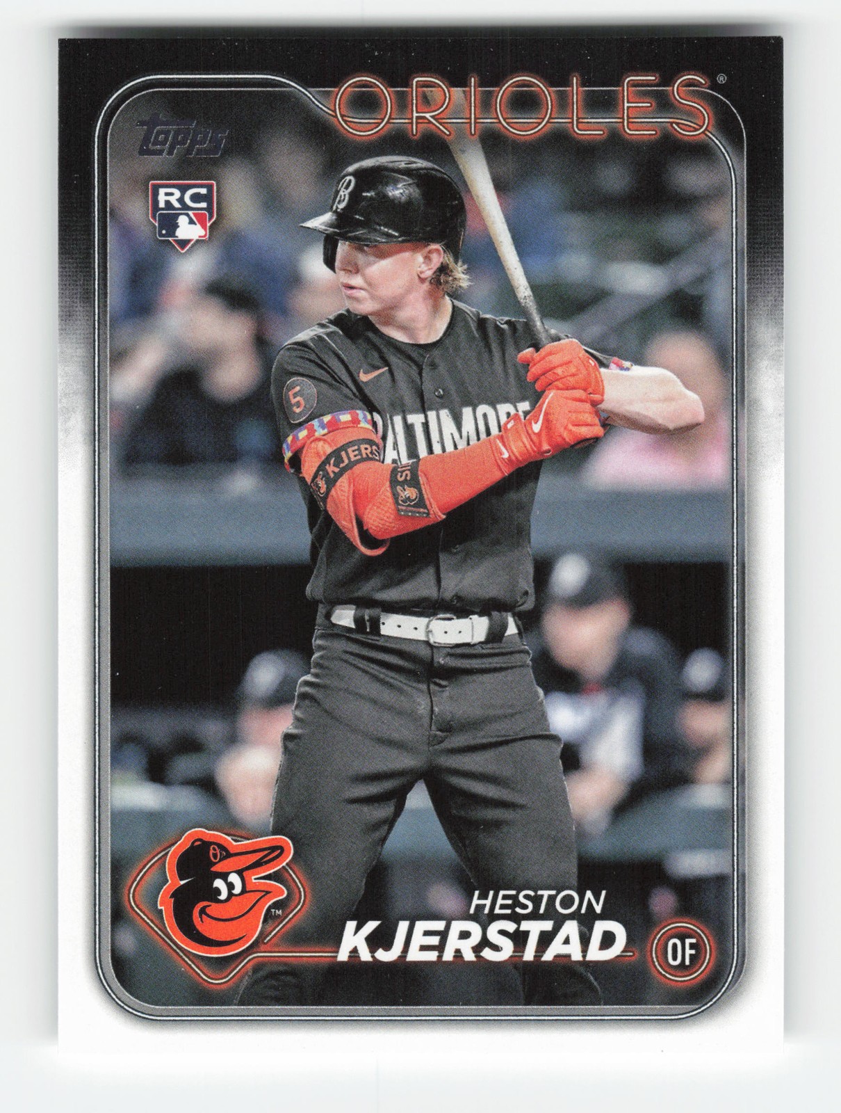 2024 Topps Rainbow Foil #394 Heston Kjerstad RC Near Mint or Better