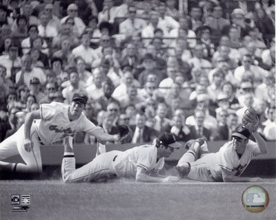 Brooks Robinson Baltimore Orioles Photo File 8x10 Baseball Multi Exposure Photo