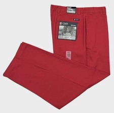 Chaps Ralph Lauren Relaxed Fit Mitchell Classic Trouser Flat Chino Pants 36 30