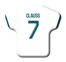 2022/2023 Marseille 7 Jonathan Clauss Football T-Shirt Similar Magnet