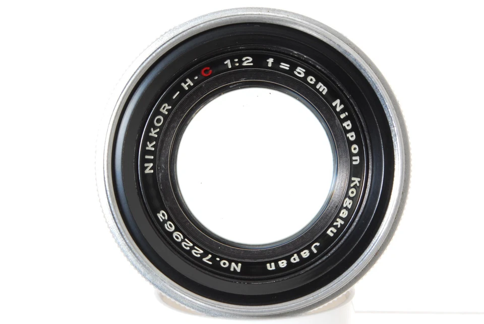 【NEAR MINT】 Nikon Nippon Kogaku Nikkor H.C 50mm 5cm f/2 Lens S Mount JAPAN - Image 2 of 4