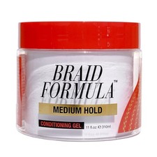 Moisturizing Hair Styling Gel with Aloe Vera for Braids and Locs 11 Fl Oz