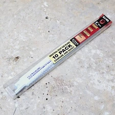 Blu-Mol 6482 9" x 6 TPI Reciprocating Saw Blades USA 10 Pack