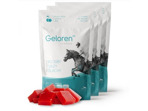 Geloren Horse 1350g Chewable jelly tablets joints ligaments tendons flavored - Picture 2 of 3