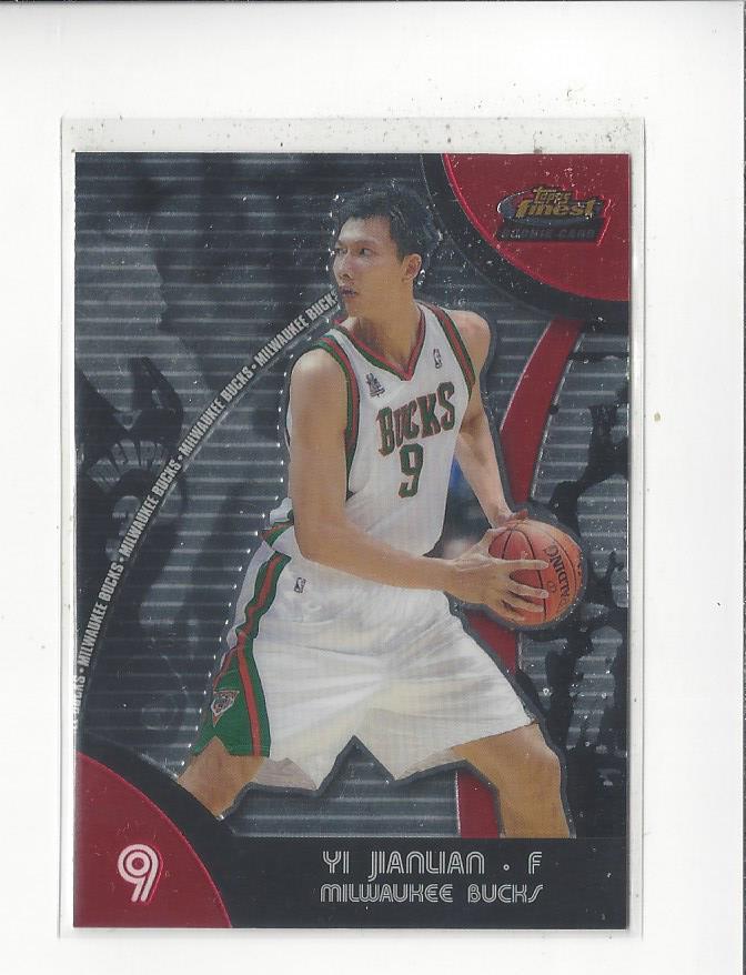 2007-08 Finest #73 Yi Jianlian RC Rookie Bucks