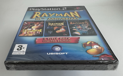 RAYMAN 10TH ANNIVERSARY PAL HOLL NETHERLANDS VERSION PS2