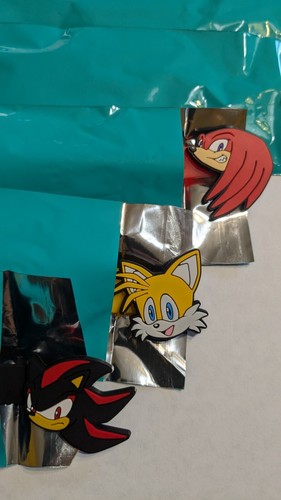 x5 Sonic the Hedgehog x Bahama Buck's Limited Collector Spoon Promo Neu Full Set - Bild 3 von 5