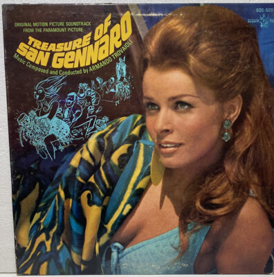 TREASURE OF SAN GENNARO Original Soundtrack - Armando Trovaioli VG+/NM LP 1968