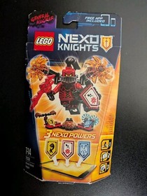 Lego Nexo Knights x2 70336 70338 AXL General Magmar New