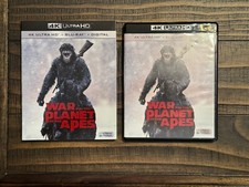 War for the Planet of the Apes (Ultra HD, 2017) with Slipcover  No Digital