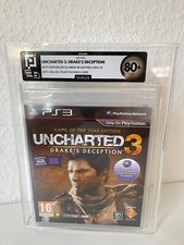 UNCHARTED 3 - GOTY EDITION - PS3 - SEALED - PIXEL 80+ GRADED - PAL - NO VGA