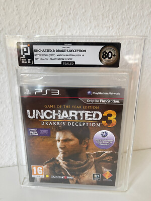 UNCHARTED 3 - GOTY EDITION - PS3 - NEW - SEALED - PIXEL 80+ - PAL/EU - NO VGA